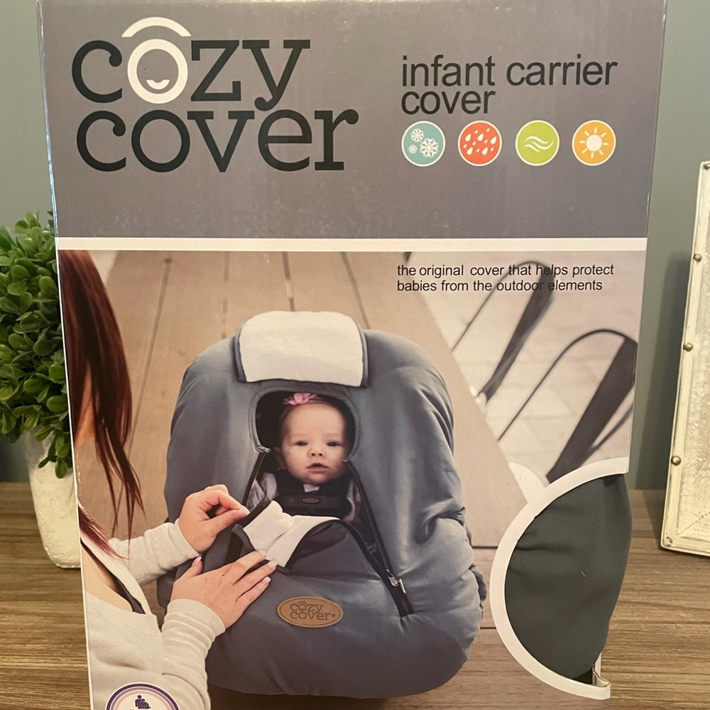 Infant carrier cover